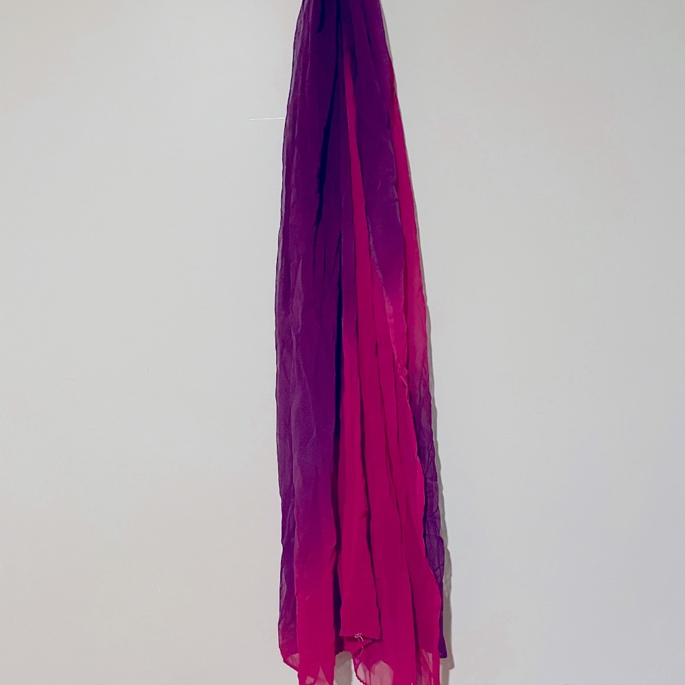 Purple pink scarf